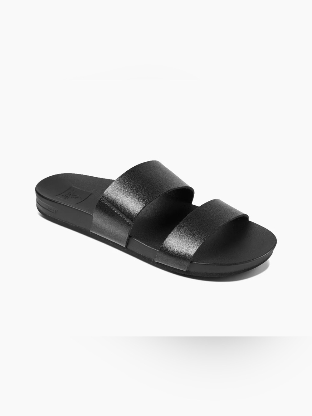 Reef Cushion Vista Slip-On Sandals, Black, Women’s Size 9 (EUR 40)